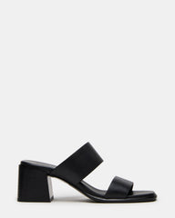 SYCAMORE BLACK LEATHER