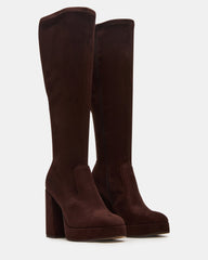 TWAIN BROWN WIDE CALF