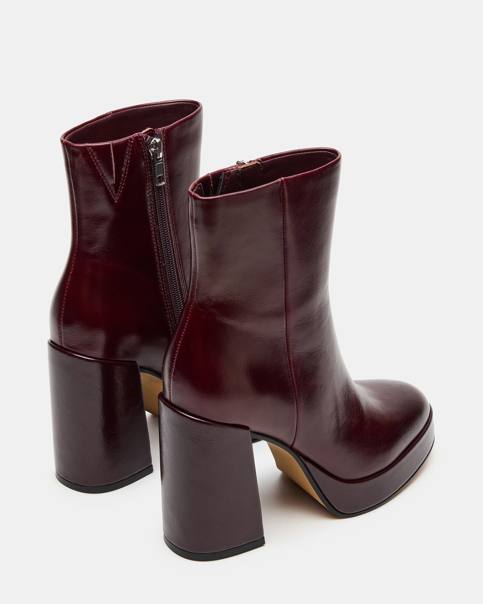 TYRA BURGUNDY LEATHER