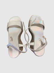 PLATFORM HEELS SILVER - SM REBOOTED